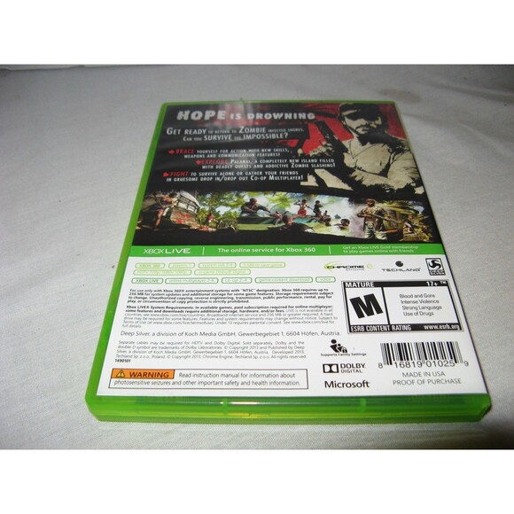 Dead Island: Riptide -- Special Edition (Microsoft Xbox 360, 2013) Complete - Picture 2 of 3